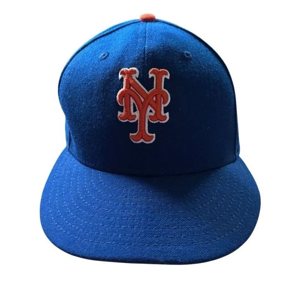 New York Mets Size 7 1/4 New Era 59Fifty Official On-Field Cap